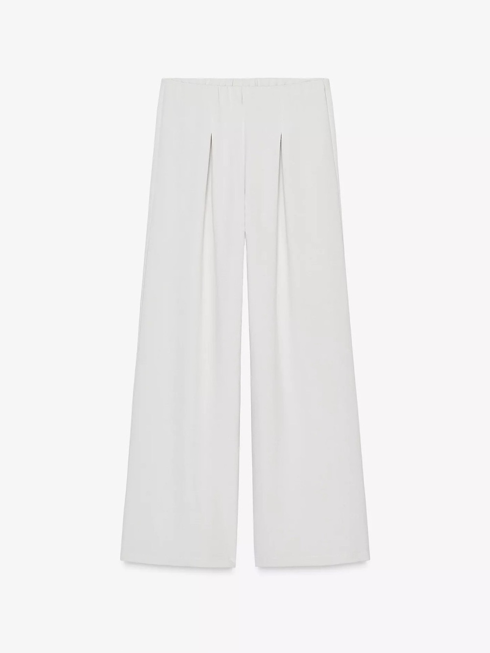 Zara Wide Leg Grey Palazzo Pants - Women